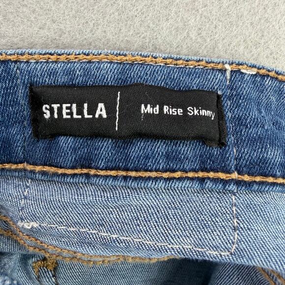 True Religion Women’s Stella Light Blue Skinny Jeans Size 32 - Picture 10 of 16